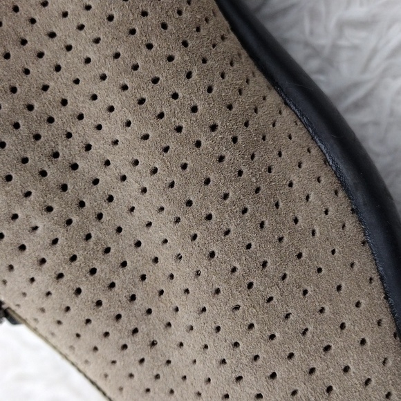 Life Stride Dusty Tan Suede Leather Upper Almond Toe Low Heel Slip On Mule Shoe - Picture 13 of 16